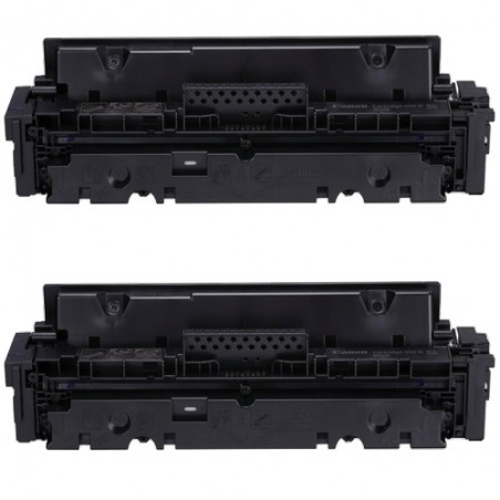 Toner équivalent à Canon 055HBK Pack de 2 Noir - Avec puce Toner équivalent à Canon 055HBK Pack de 2 Noir - Avec puce