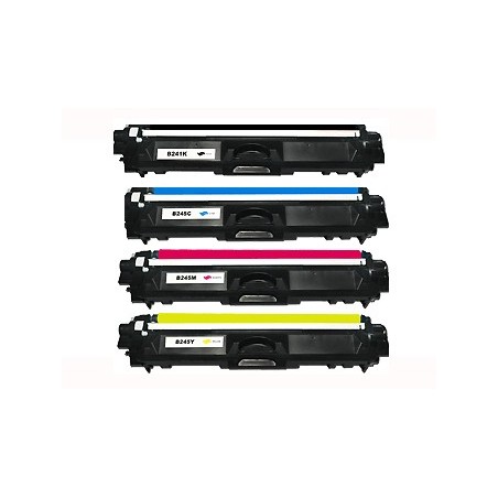 Toner équivalent à Brother TN245 Pack de 4 4 Couleurs Toner équivalent à Brother TN245 Pack de 4 4 Couleurs