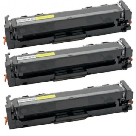 Compatible HP 207X W2210X Pack de 3 Cartouches de Toner Noir HP Color Laserjet Pro MFP M283fdw M255dw M282nw M283fdn AVEC PUCE Compatible HP 207X W2210X Pack de 3 Cartouches de Toner Noir HP Color Laserjet Pro MFP M283fdw M255dw M282nw M283fdn AVEC PUCE