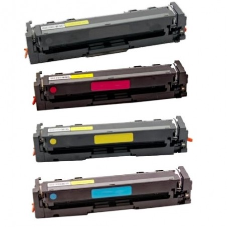 Pack de 4 toners HP 207A compatible Pack de 4 toners HP 207A compatible